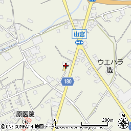 静岡県富士宮市山宮885周辺の地図