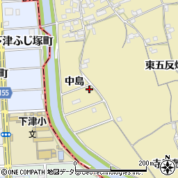 愛知県一宮市丹陽町九日市場中島15周辺の地図