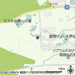 レジーナリゾート箱根仙石原周辺の地図