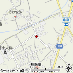 静岡県富士宮市山宮897周辺の地図