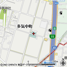 愛知県小牧市多気中町388周辺の地図