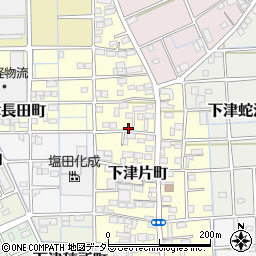 愛知県稲沢市下津片町39周辺の地図