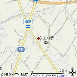 静岡県富士宮市山宮260周辺の地図