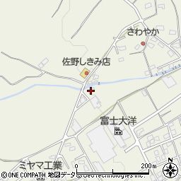 静岡県富士宮市山宮909周辺の地図