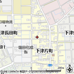 愛知県稲沢市下津片町41周辺の地図