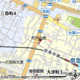 ローソン横須賀大津店周辺の地図