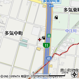 株式会社西日本宇佐美　東海支店４１号名犬小牧周辺の地図