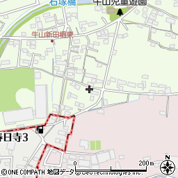 愛知県春日井市牛山町2459周辺の地図