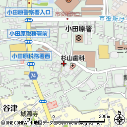 神奈川県小田原市荻窪433周辺の地図