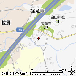 千葉県富津市宝竜寺463周辺の地図