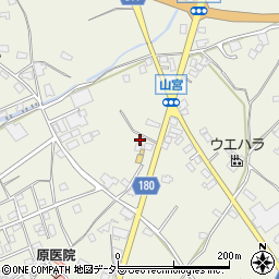 静岡県富士宮市山宮882周辺の地図