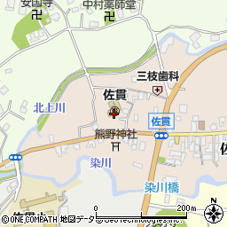 富津市立　佐貫保育所周辺の地図