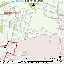 愛知県春日井市牛山町2483周辺の地図