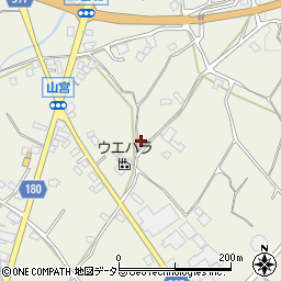 静岡県富士宮市山宮271周辺の地図