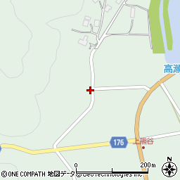 島根県雲南市三刀屋町上熊谷周辺の地図