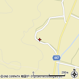 長野県下伊那郡売木村1895周辺の地図