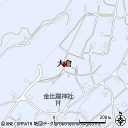 京都府京丹波町（船井郡）大倉周辺の地図