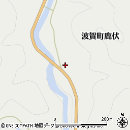 兵庫県宍粟市波賀町鹿伏147周辺の地図