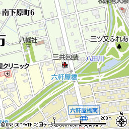 三共包装株式会社　春日井工場周辺の地図