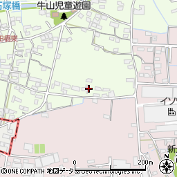 愛知県春日井市牛山町2502周辺の地図