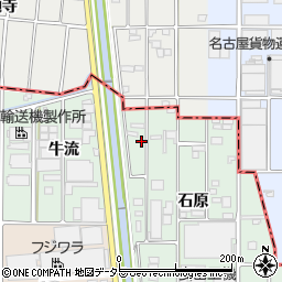 愛知県北名古屋市熊之庄石原9周辺の地図