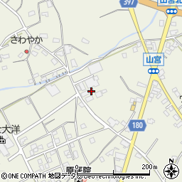 静岡県富士宮市山宮860周辺の地図