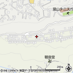 神奈川県三浦郡葉山町一色720-26周辺の地図