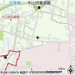 愛知県春日井市牛山町2484周辺の地図