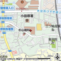 神奈川県小田原市荻窪350-1周辺の地図