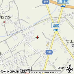 静岡県富士宮市山宮873周辺の地図