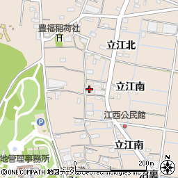 愛知県稲沢市祖父江町祖父江江西36周辺の地図