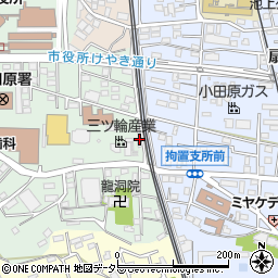 神奈川県小田原市荻窪247周辺の地図
