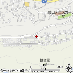 神奈川県三浦郡葉山町一色720-21周辺の地図