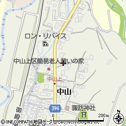 静岡県御殿場市中山227-1周辺の地図
