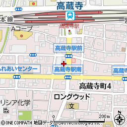 サンマンションアトレ高蔵寺駅前周辺の地図