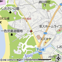 神奈川県三浦郡葉山町一色1985周辺の地図