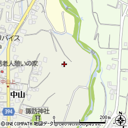 静岡県御殿場市中山299周辺の地図
