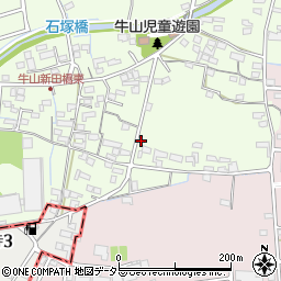 愛知県春日井市牛山町2475-1周辺の地図