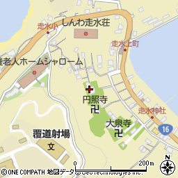 覚栄寺周辺の地図
