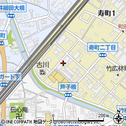 ヤギシタ電機周辺の地図