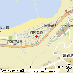 町内会館周辺の地図
