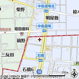 亜熱帯 稲沢店周辺の地図