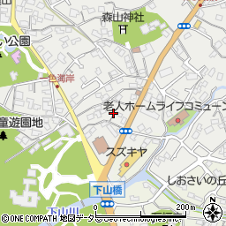 神奈川県三浦郡葉山町一色2028-1周辺の地図