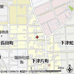 愛知県稲沢市下津片町25周辺の地図