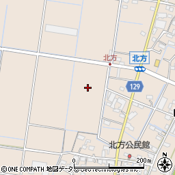 愛知県稲沢市祖父江町祖父江（北方）周辺の地図