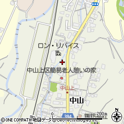 静岡県御殿場市中山197周辺の地図