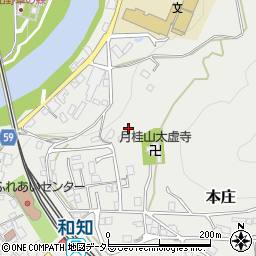 京都府船井郡京丹波町本庄堂ノ坂周辺の地図