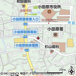 神奈川県小田原市荻窪351周辺の地図