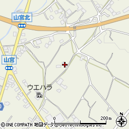静岡県富士宮市山宮281周辺の地図
