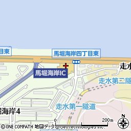 横須賀温泉湯楽の里周辺の地図
